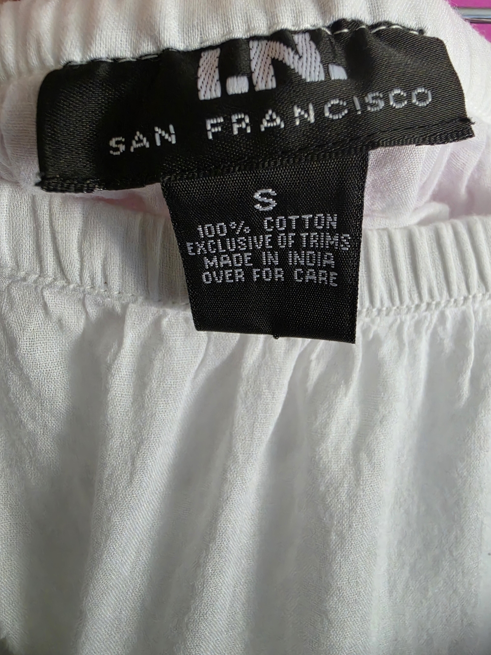 I.N. San Francisco White Tiered Lace-Trim Midi Skirt - Picture 6 of 6